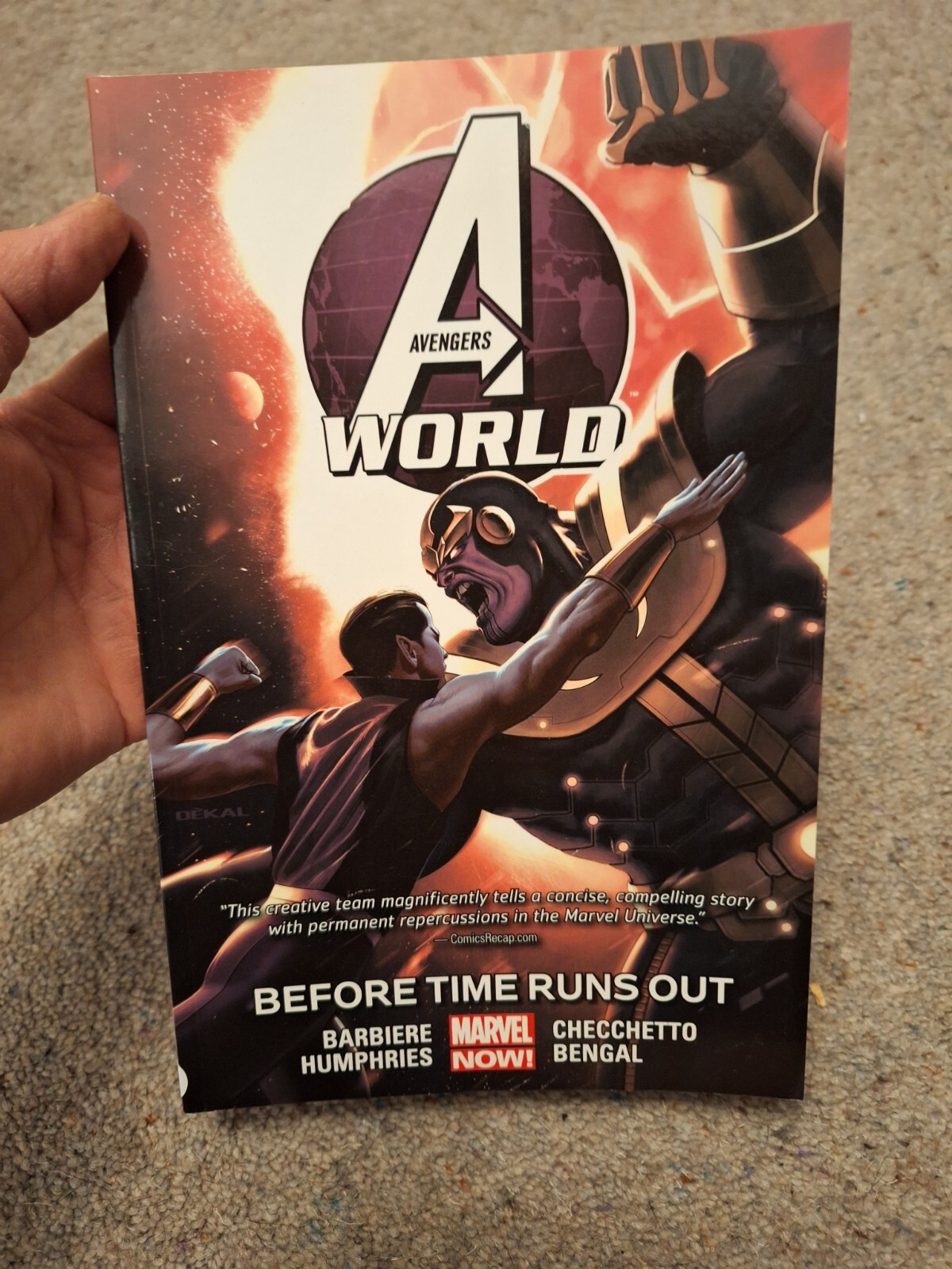 Avengers World Before Time Runs Out (2015) Marvel TPB SC Sam Humphries