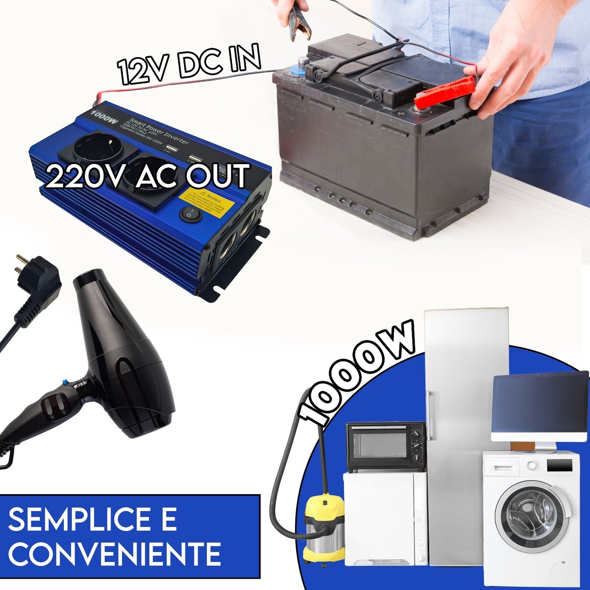 Il Migliore Inverter 12V 220V. Offerte E Prezzi Di Settembre 2024 - Foto 10