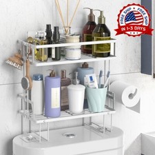 Estante Para El Ba o Sobre Inodoro Organizador Gabinete De Almacenamiento Bano