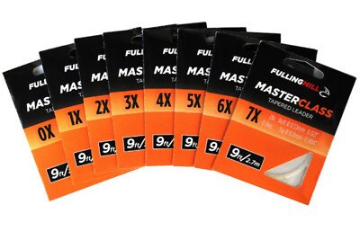 Fulling Mill Masterclass Tapered Leader 9ft | 6X