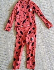 Kids Halloween long sleeve pajama set