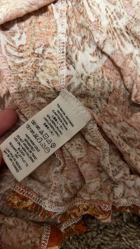 Free People Annabelle Tunika/Kleid mit Stehkragen Mauve-Kombi Größe Small - Bild 11 von 11