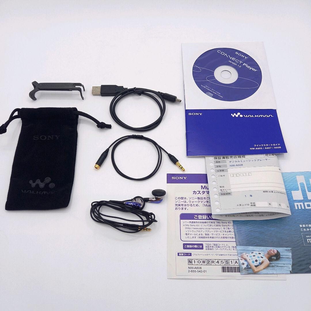 SONY NW-A608（2GBモデル）ブルー s-l400.jpg