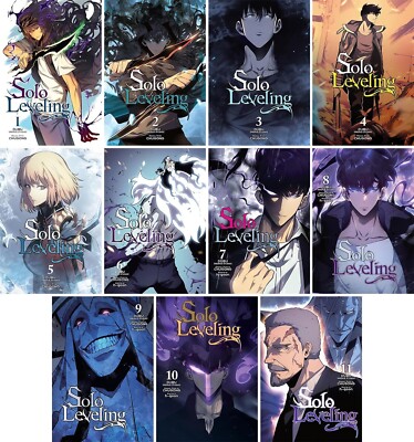 Solo Leveling Manga Complete Set Vol 1-11 English Edition Chugong's Bestselling