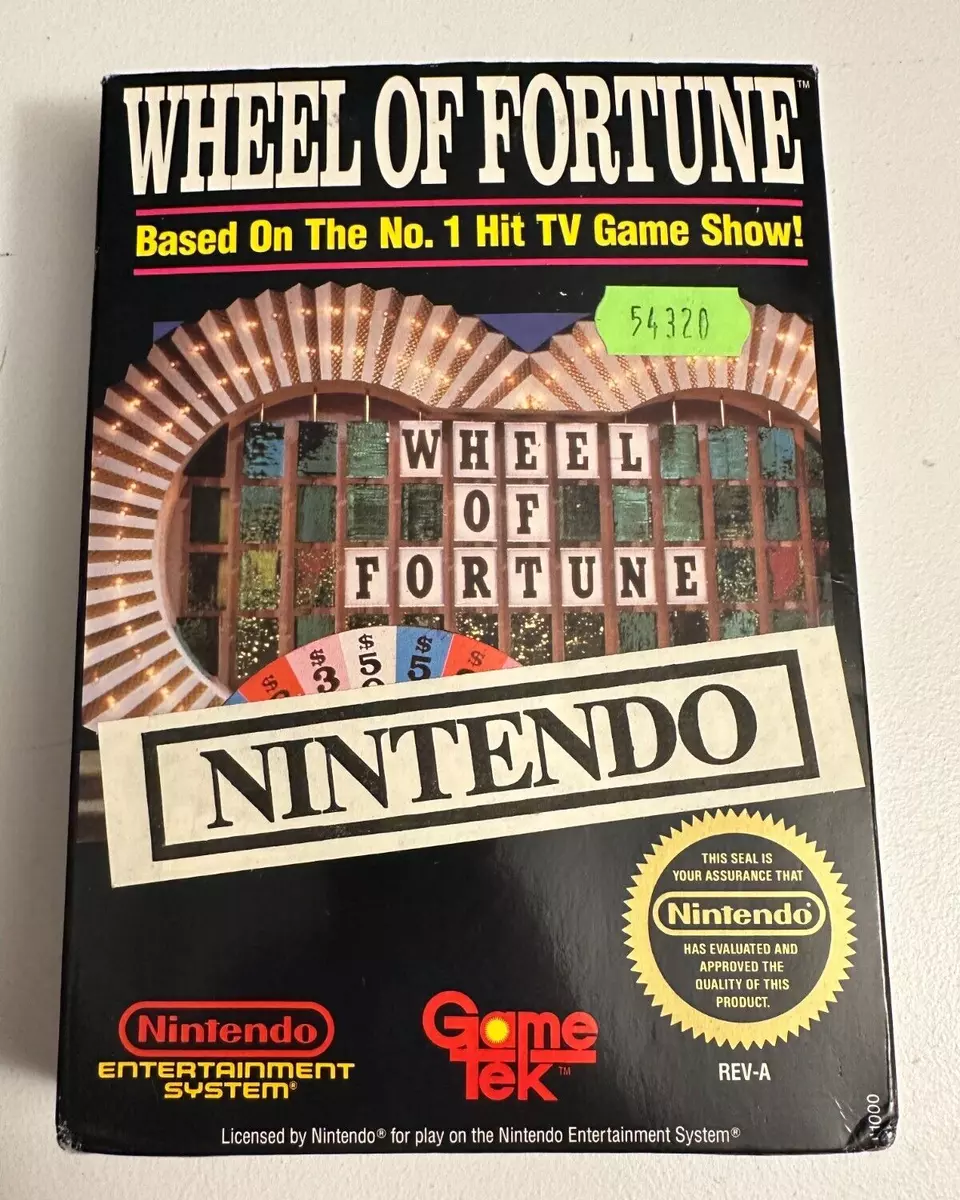 Wheel of hotsell fortune nes