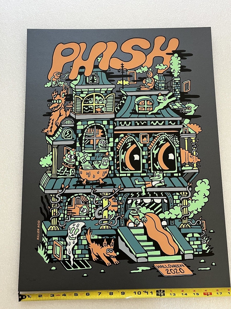 Phish Killer Acid Las Vegas MGM Grand Halloween 2020 Tour Poster