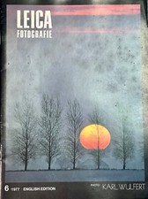 Leica Fotografie Magazines 6/1977 English Edition