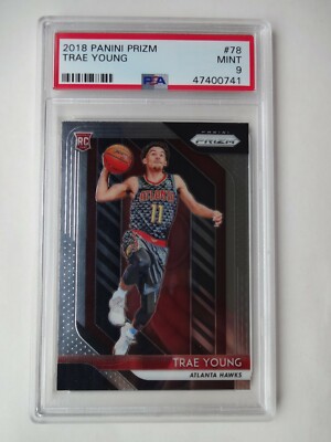 Trae Young PSA9 2018 RCカード トレイヤング PSA 9 2018 PANINI
