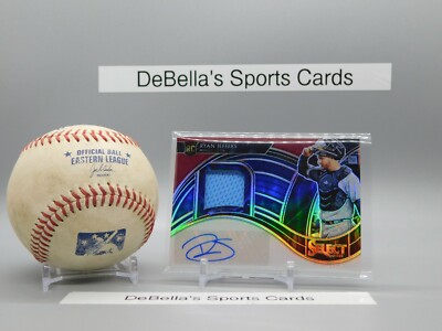 2021 Panini Select Jersey Holo RED Prizm /99 Ryan Jeffers #RJA-RJ Rookie Auto RC