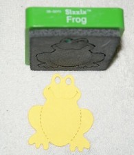 Sizzix Frog 38-0270 Green Die Craft Fast Shipping