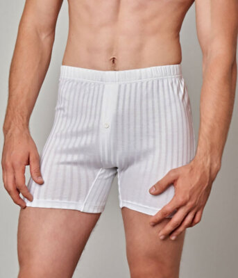 Men's Boxer Gicipi In Soft Scottish Yarn Scrap Needle With Opening Art 281BX