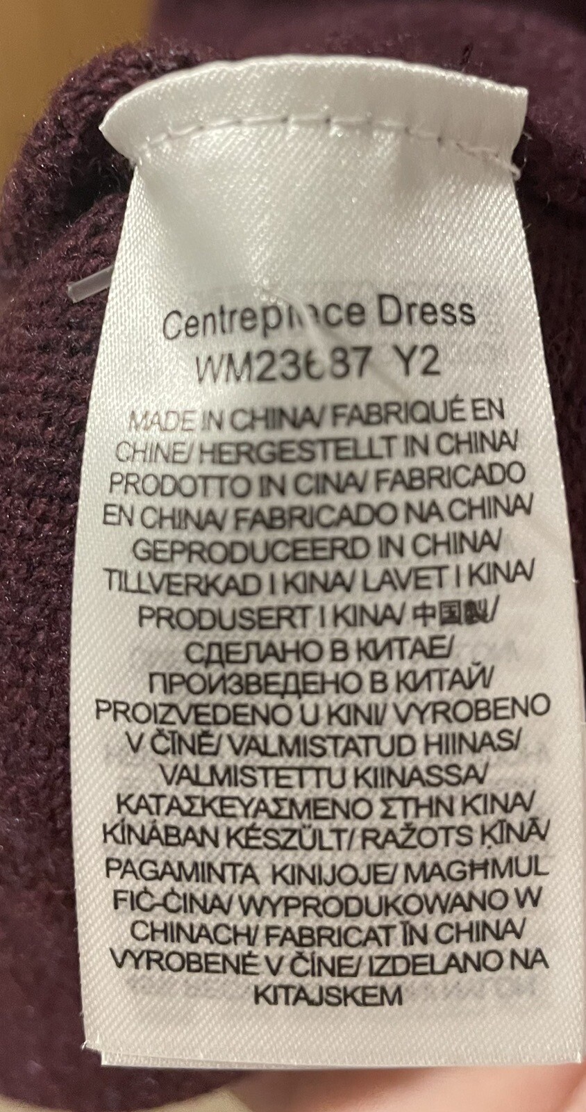 Seasalt Jumper Dress New Purple Wine Size 18 Wool Blend In Very good condition! eBay