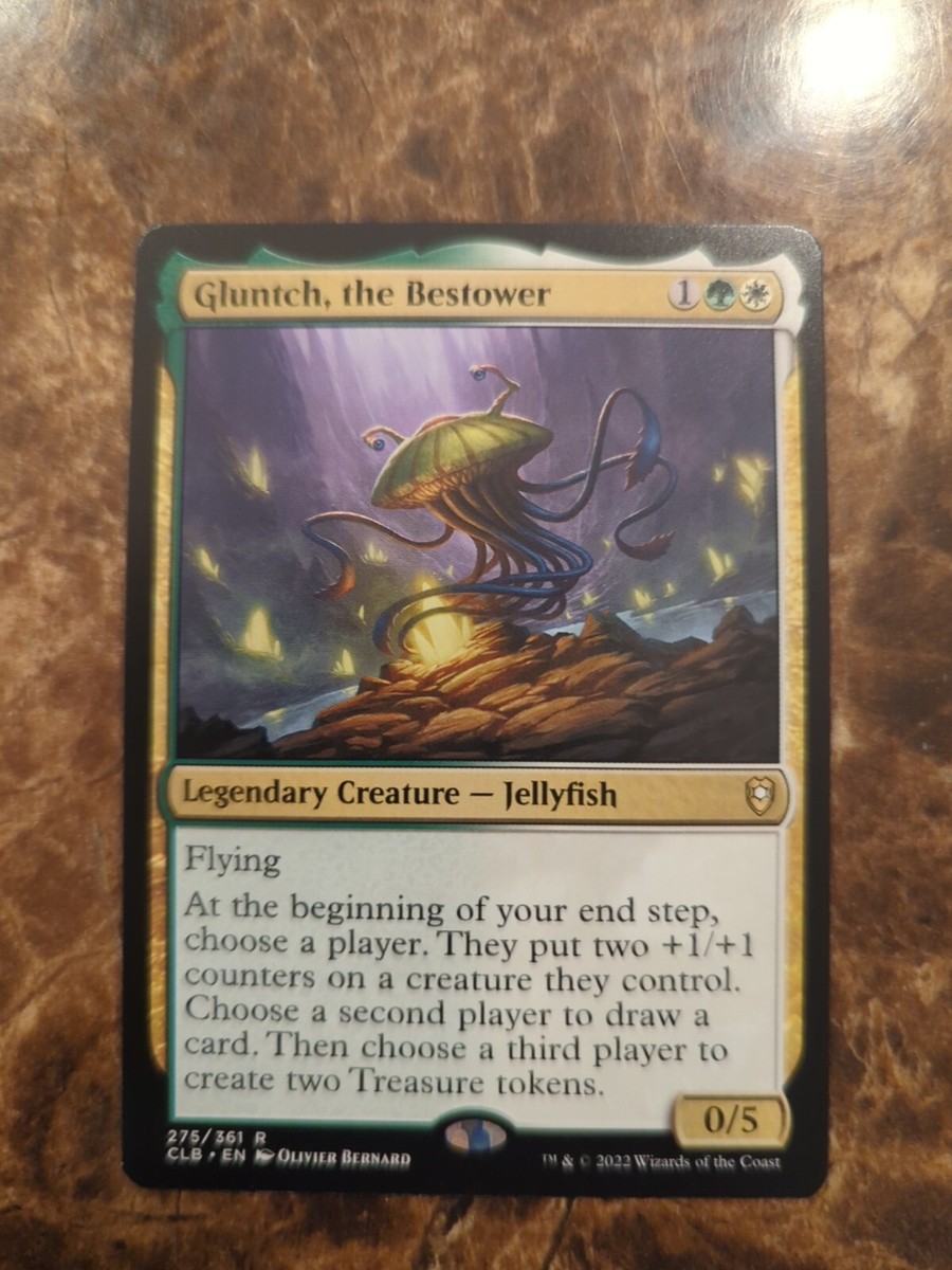 Gluntch, the Bestower MTG Cards NM-M Battle for Baldur's Gate RARE