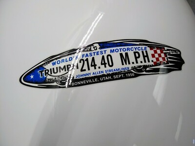 Triumph Bonneville T214 Johnny Allen SE, 2015, new OEM fuel tank