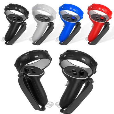Silicone Handle Grip Gehäuse Schutz Ärmel Case für /// Quest 2 VR Controller