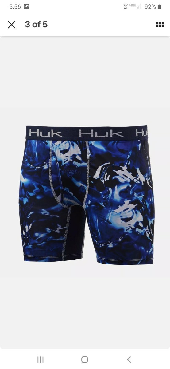 Maui Rippers Men's Premium Boxer Briefs - Camo Performance Underwear, Medium