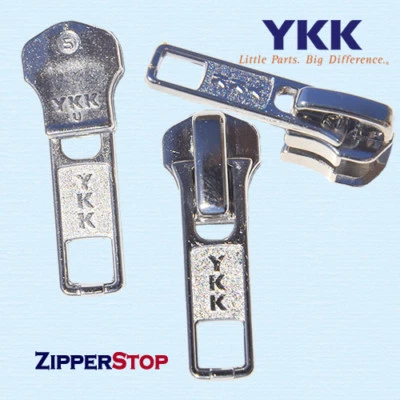 YKK ORIGINAL SLIDERS #3, #5, #7 or #10 Automatic lock made in USA