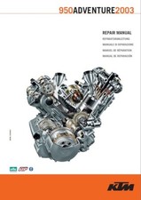 Manuale officina (INGLESE, file .PDF) KTM 950 ADVENTURE 2003