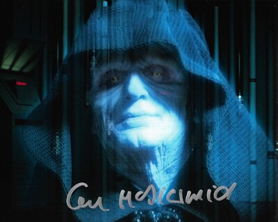 Star Wars Ian McDiarmid Der Kaiser Das Imperium schlägt zurück signiert 8 x 10 Foto