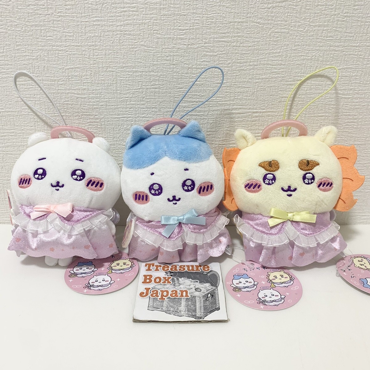 Chiikawa Tenshi Akuma Angel na Large Mascot Hachiware Shisa Chiikawa Tenshi Akuma Angel na Large Mascot Hachiware Shisa