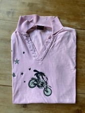 Polo Kulte Taille M rose moto