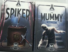 Apprentice Magic “ The Mummy” Plus “Spiker Box” Both Tricks! New Magic