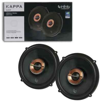 Infinity KAPPA 63XF 6.5'' 6.5 inch 2-Way Car Audio Coaxial Speakers 85W RMS