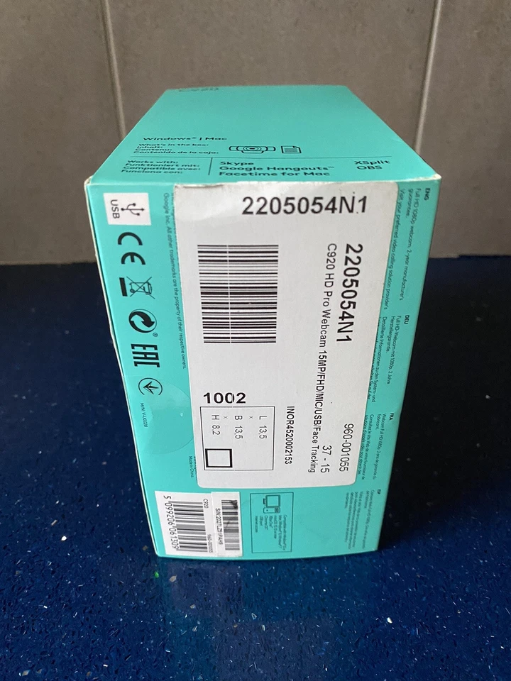 Logitech Pro C920 Full HD Webcam 1080p - Image 4 of 4