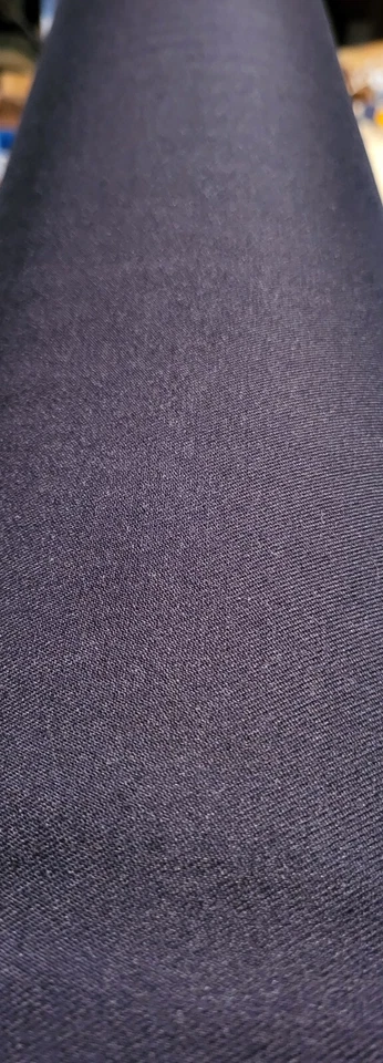 Navy Wool Gabardine Fabric by the Yard 60” Wide - Image 3 of 3