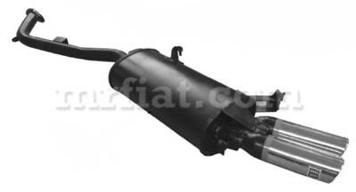 Maserati Quattroporte 3.2 V8 ANSA Left Rear Exhaust Muffler New | eBay