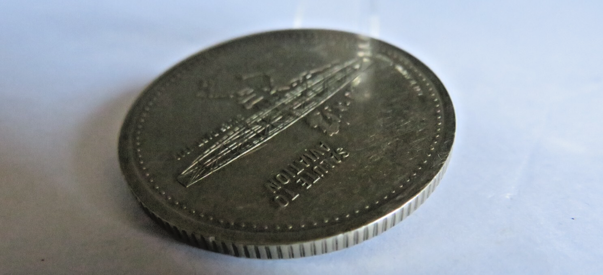 1974 Calgary Stampede® Dollar “Salute To Aviation” Silver Dart