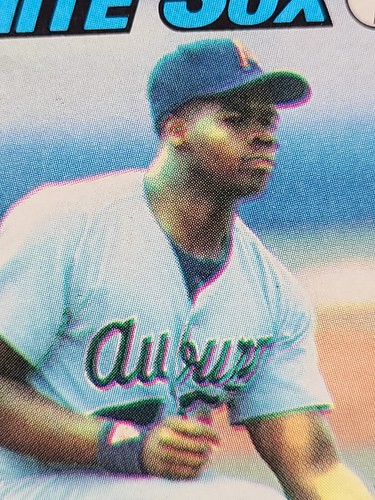 1990 Topps FRANK THOMAS ROOKIE Error 414. MULTI PURPLE ERROR!! - Picture 10 of 16