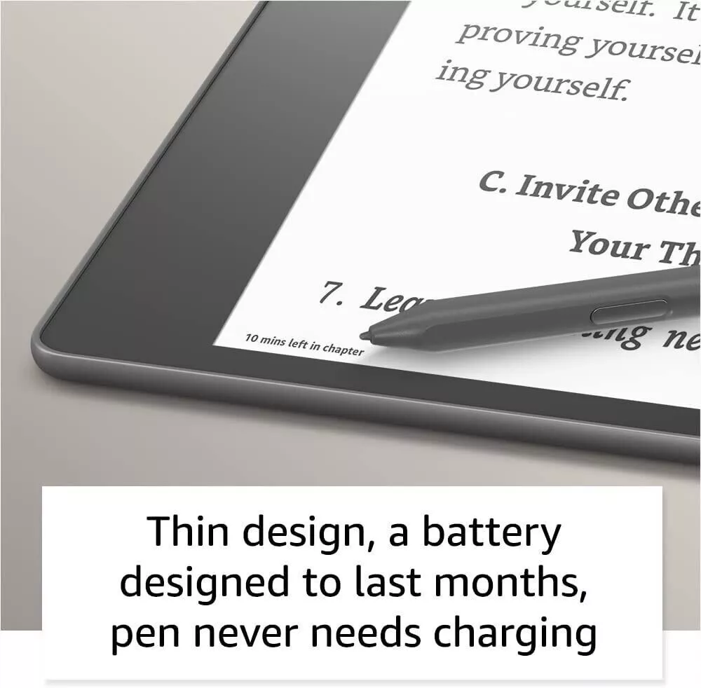 Kindle Scribe E-Book Reader Features New Design, Stylus