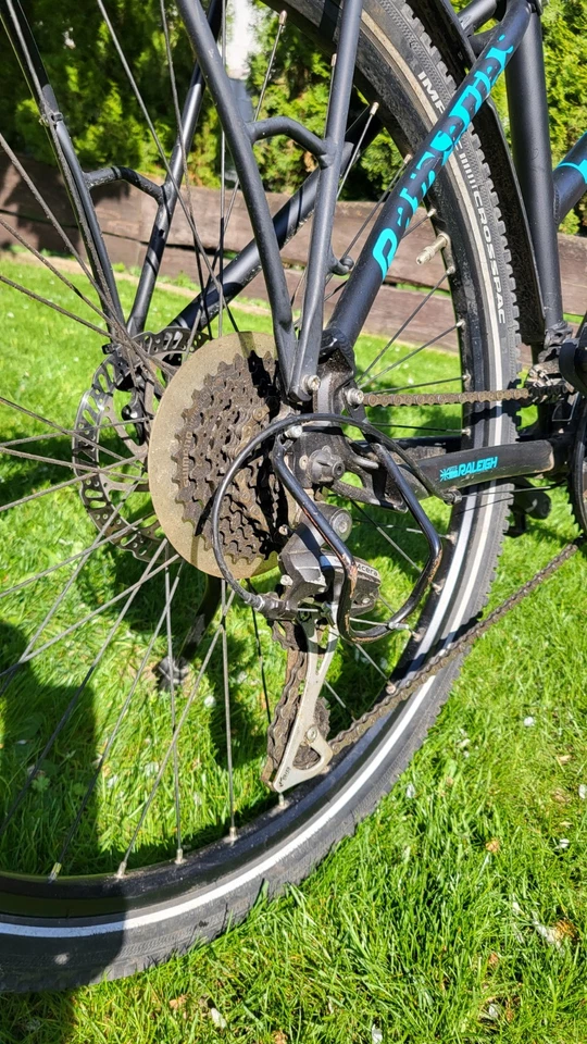 Damenfahrrad Mädchenfahrrad Mountainbike 26 Zoll 24 Gang Scheibenbremsen LED - Bild 3 von 4