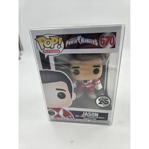 Funko Pop! Television: Power Rangers - Jason (Red Ranger) #670 Vinyl Figure