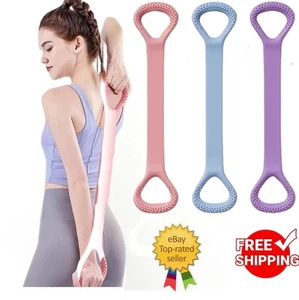 8 Loop Resistance Band Workout | Yoga Pilates Elastic Arm Back Shoulder Exercise