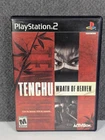 Tenchu Wrath of Heaven PS2 (Sony PlayStation 2, 2003) COMPLETE CIB