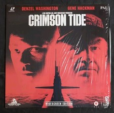 LIKE NEW:CRIMSON TIDE / GENE HACKMAN - WIDESCREEN EDITION LASER DISC - Q290