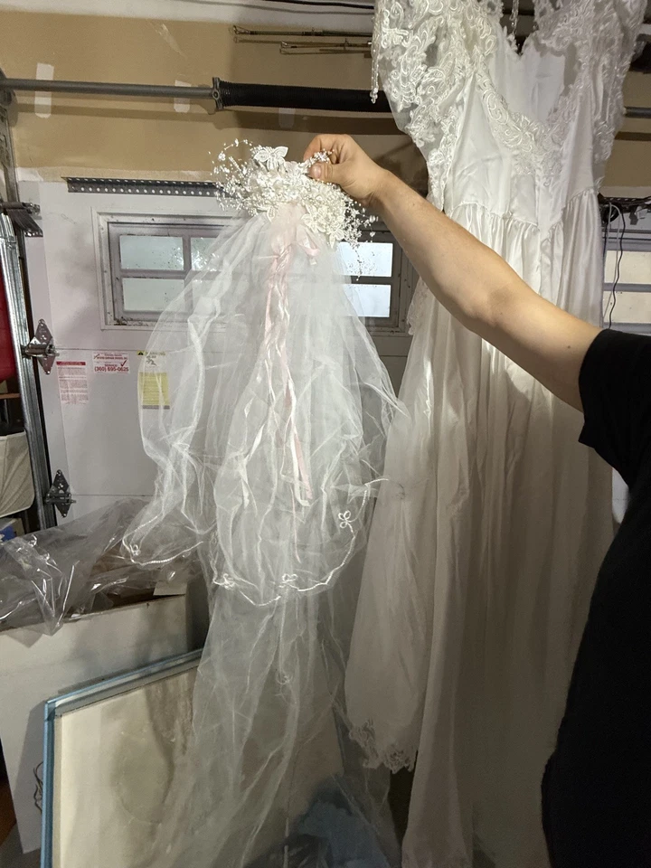 Vestido de novia vintage de estilo de vida de San Martín talla 8 Foto 3 de 4