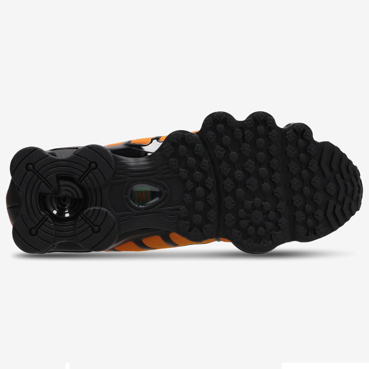 Nike Shox TL Shoes in Black / Green and Orange Trainers | eBay