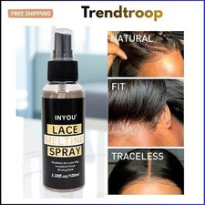 Lace Wig Melting  Holding Spray 100ML Strong Hold Natural Finish