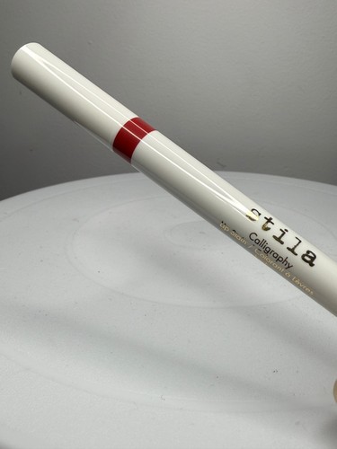STILA Calligraphy Lip Stain (HEDY / RED) .022 fl oz LONG LASTING FULL SIZED NIB - Picture 7 of 8