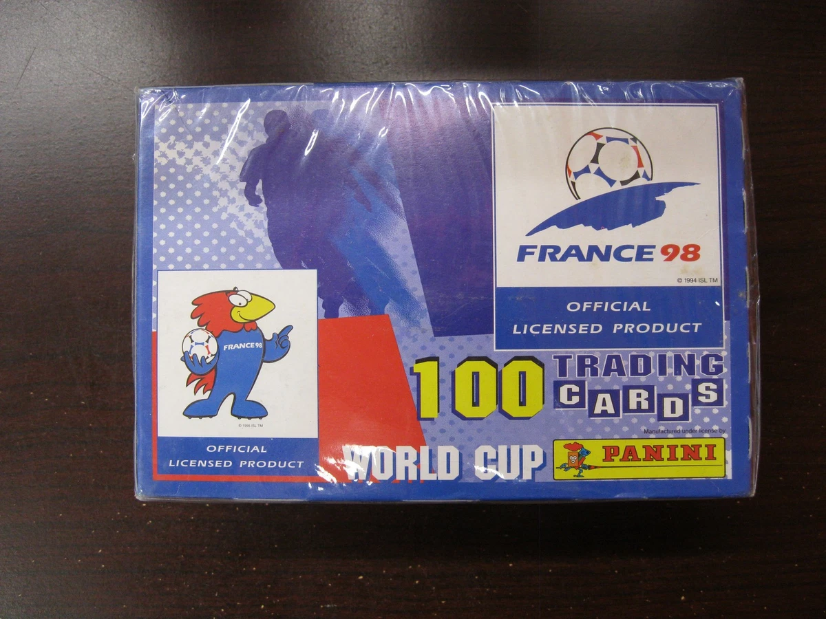 Panini FIFA World Cup Soccer 1998 Season Sports Trading Cards