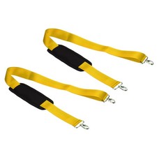 Shoulder Strap, 2 Pcs Adjustable Strap with Anti-Slip Padded Clip, Yellow