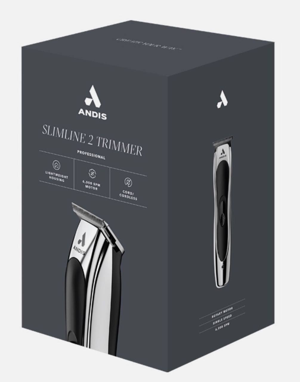 Andis SLIMLINE 2 Professional Lightweight Trimmer #24800 New