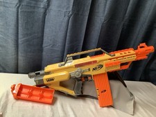 Nerf Stampede ECS N-Strike Motorized Blaster with Clips Icon Series Ultra Strike
