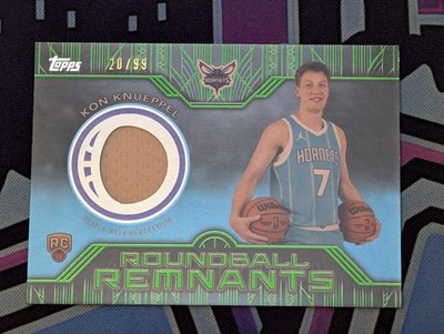 Topps Flagship Basketball 2025 Kon Knueppel Roundball Remnants Relic /99 #RRR-KK