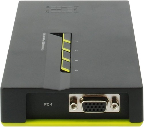 LevelOne 2-Port USB KVM Switch (Black Edition) - 第 2/10 張圖片