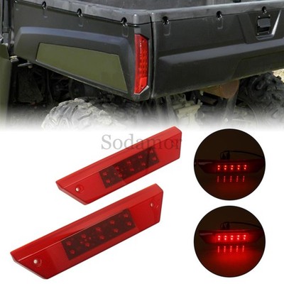 A Pair Rear LED Brake Tail Lamps Cover For 650 Voyageur/for ProStar/for 550 Indy