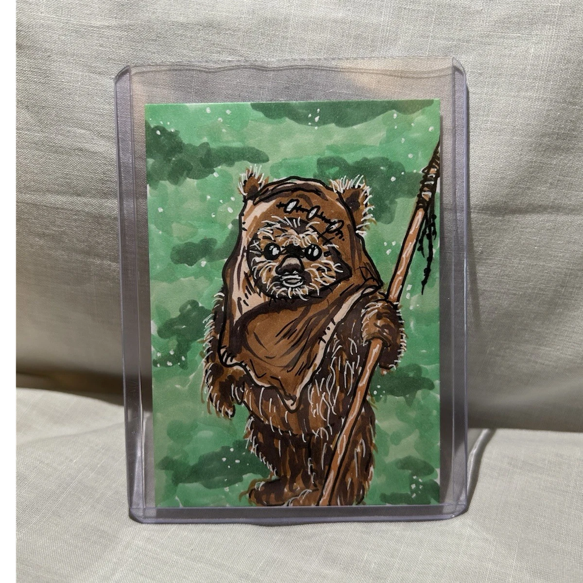 Ewok Star Wars Collectable Trading Cards for sale | eBay